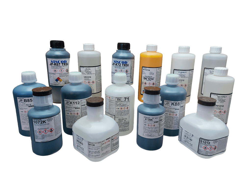 Tintas y solventes Inkjet de alta calidad